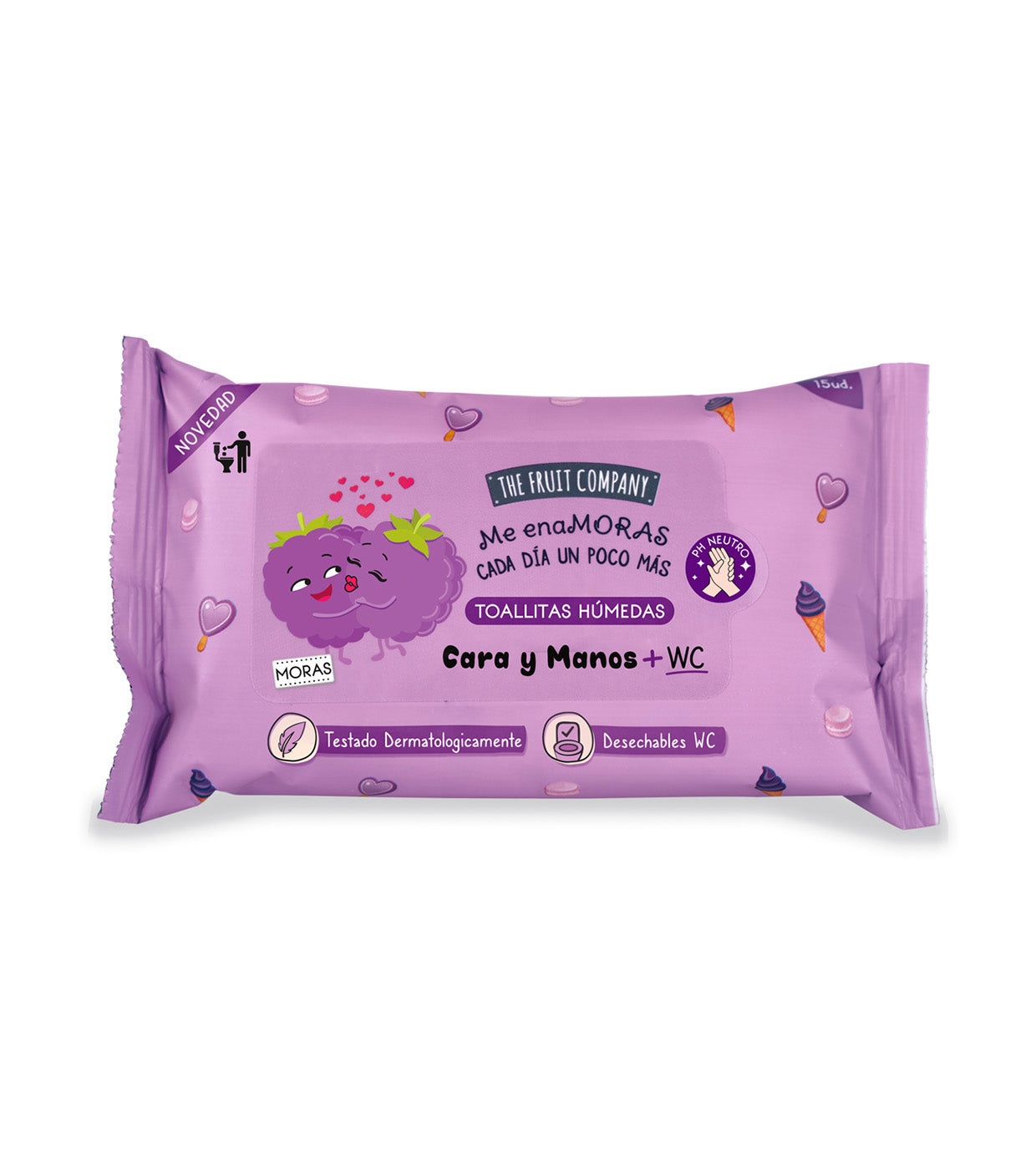 Salviette biodegradabili Mora 💜 15pcs