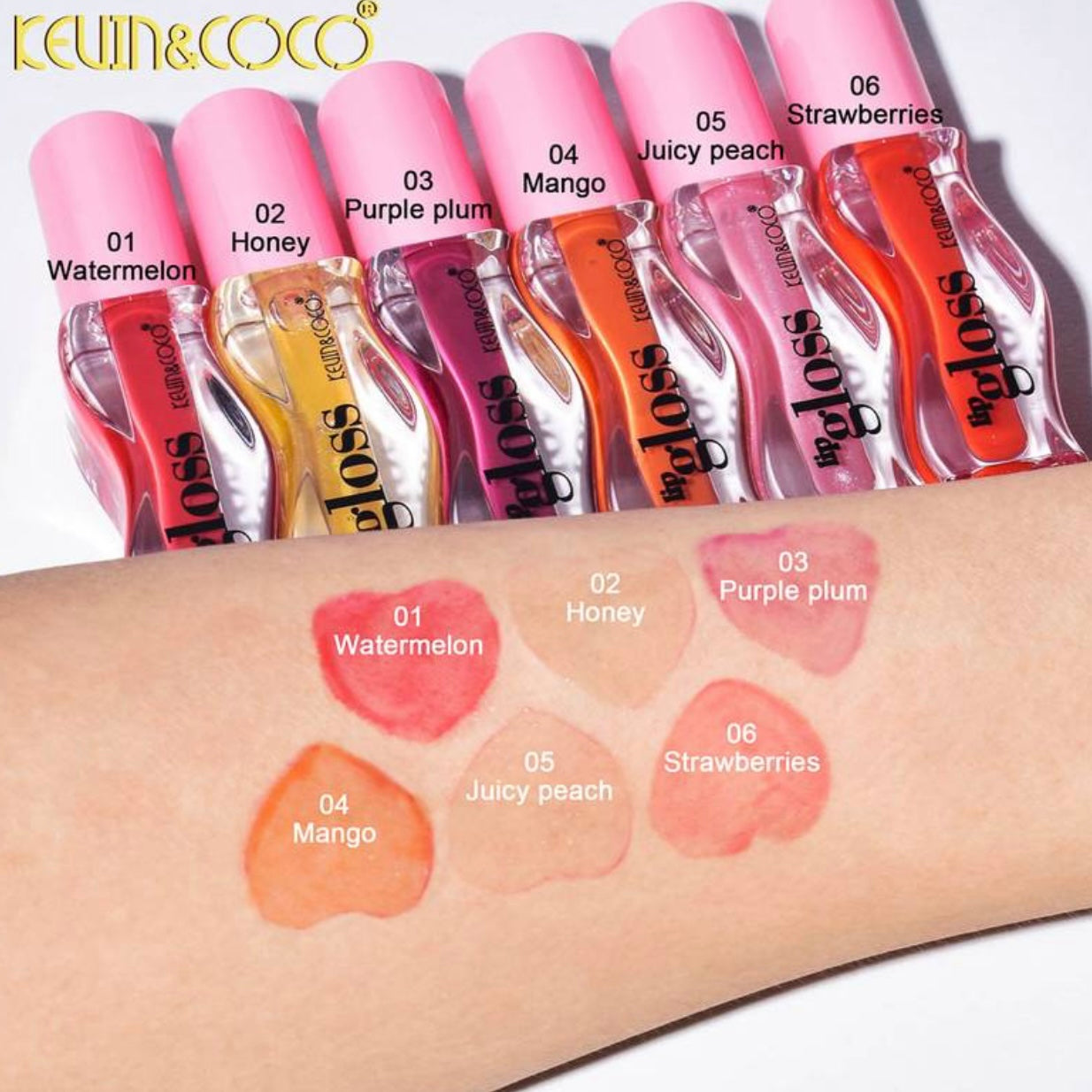 Lip gloss modello GISOU Kevin&Coco