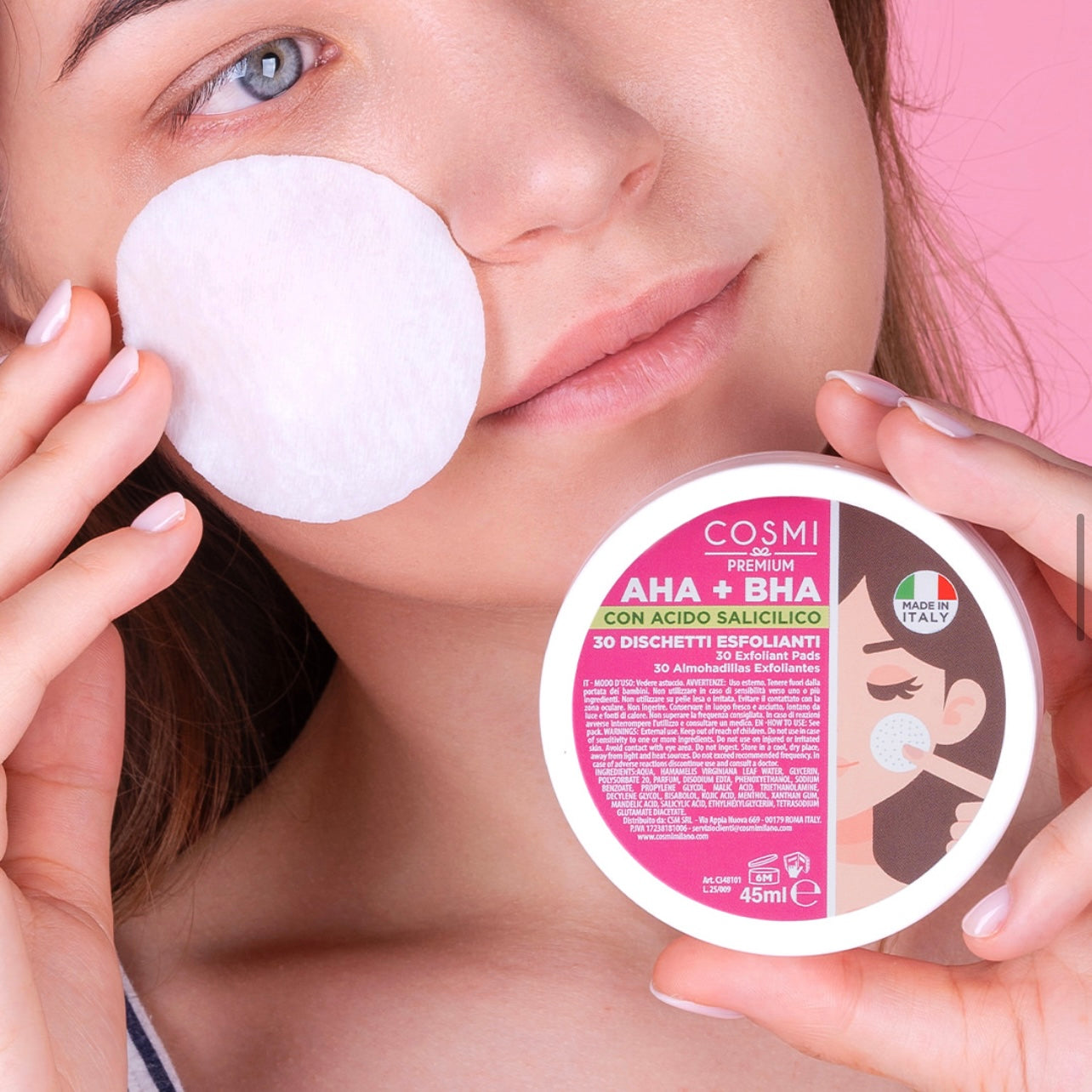 Dischetti esfolianti (30pz) COSMI ottimo sostituto allo scrub viso 🫧