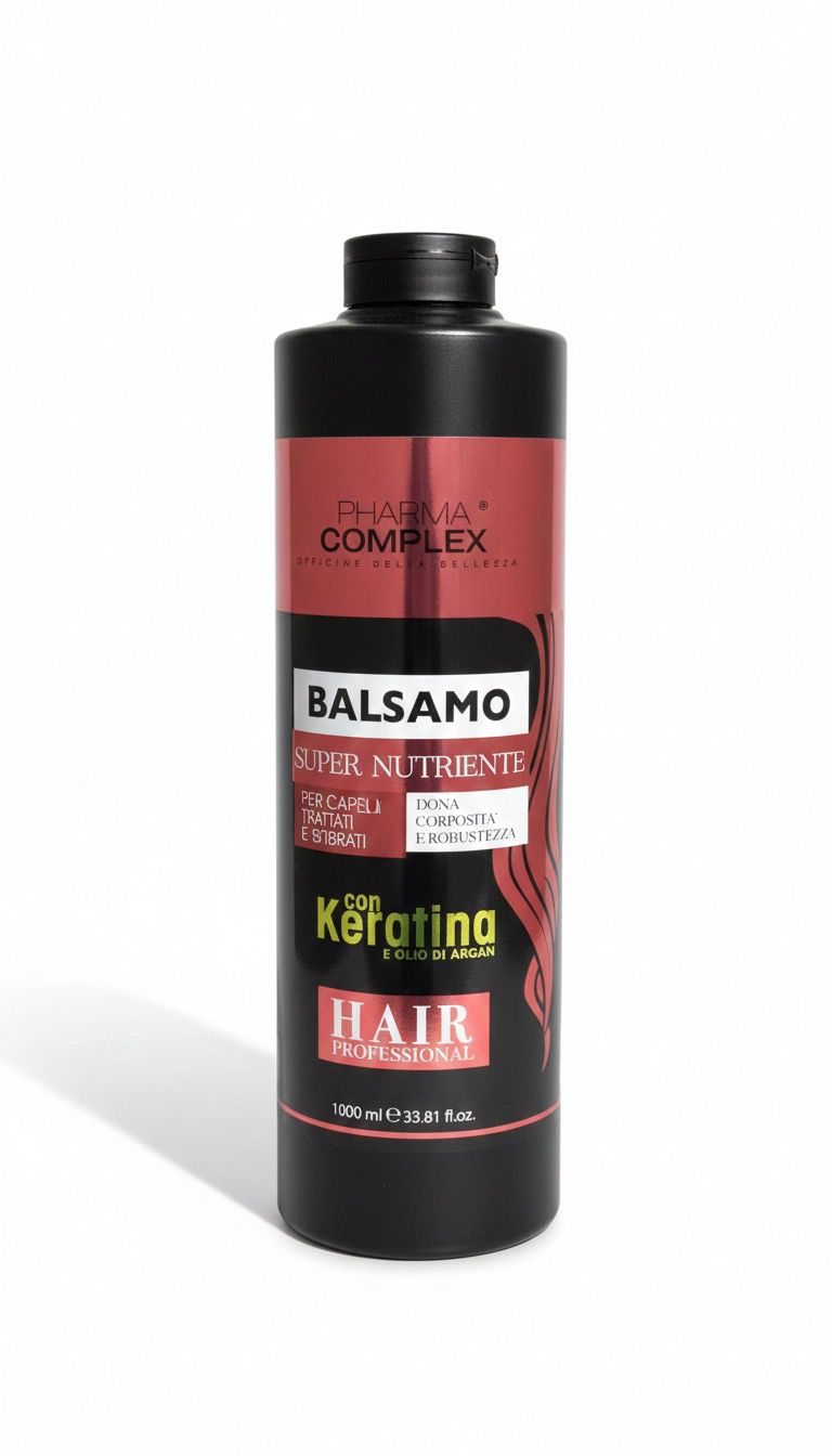 BALSAMO CAPELLI 1L SUPER NUTRIENTE CON CHERATINA