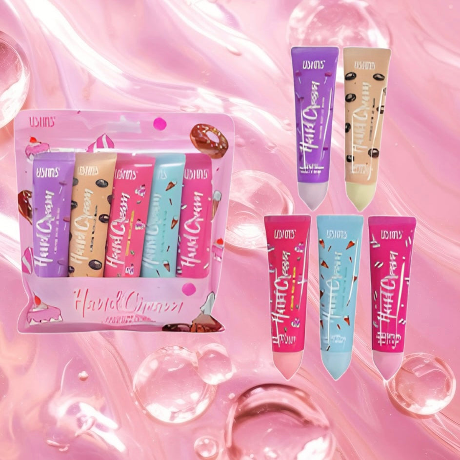 Set 5 crema mani dolciose USHAS