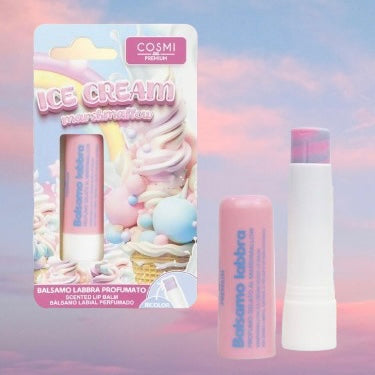 Lip balm cosmi ICE CREAM 🍦 ( profumazione marshmallow ) 🍬😍