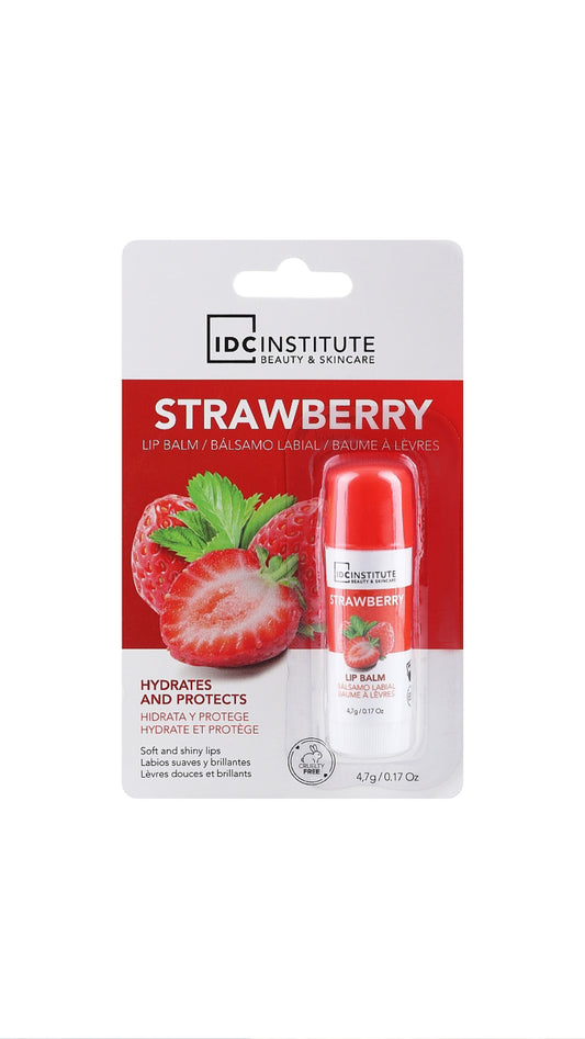 Lip balm fragola idratante e protettivo