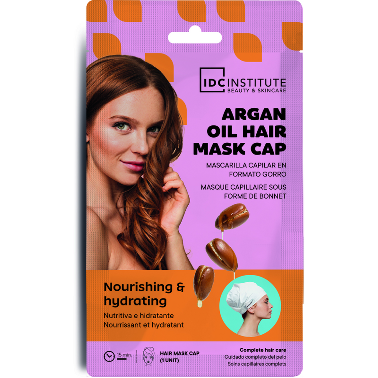 Maschera capelli IDC all’argan nutriente e idratante