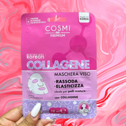 Skincare Koreana, maschera viso collagene