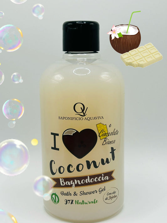 Bagnoschiuma cocco e cioccolato bianco 500ml