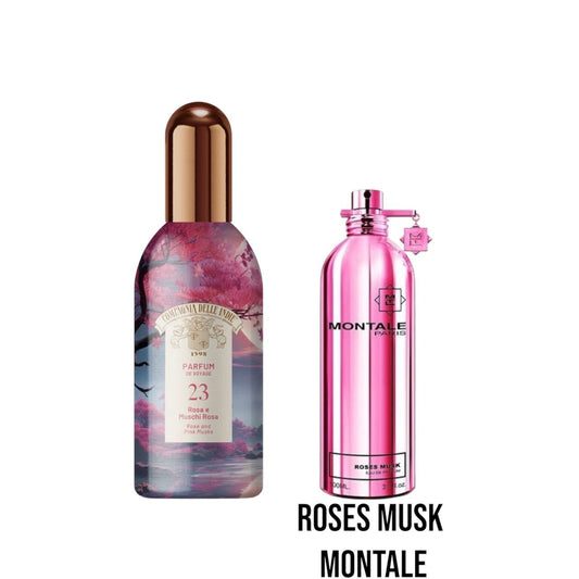 Profumo n 23 COMPAGNIA DELLE INDIE 100 ml dupe ROSES MUSK MONTALE