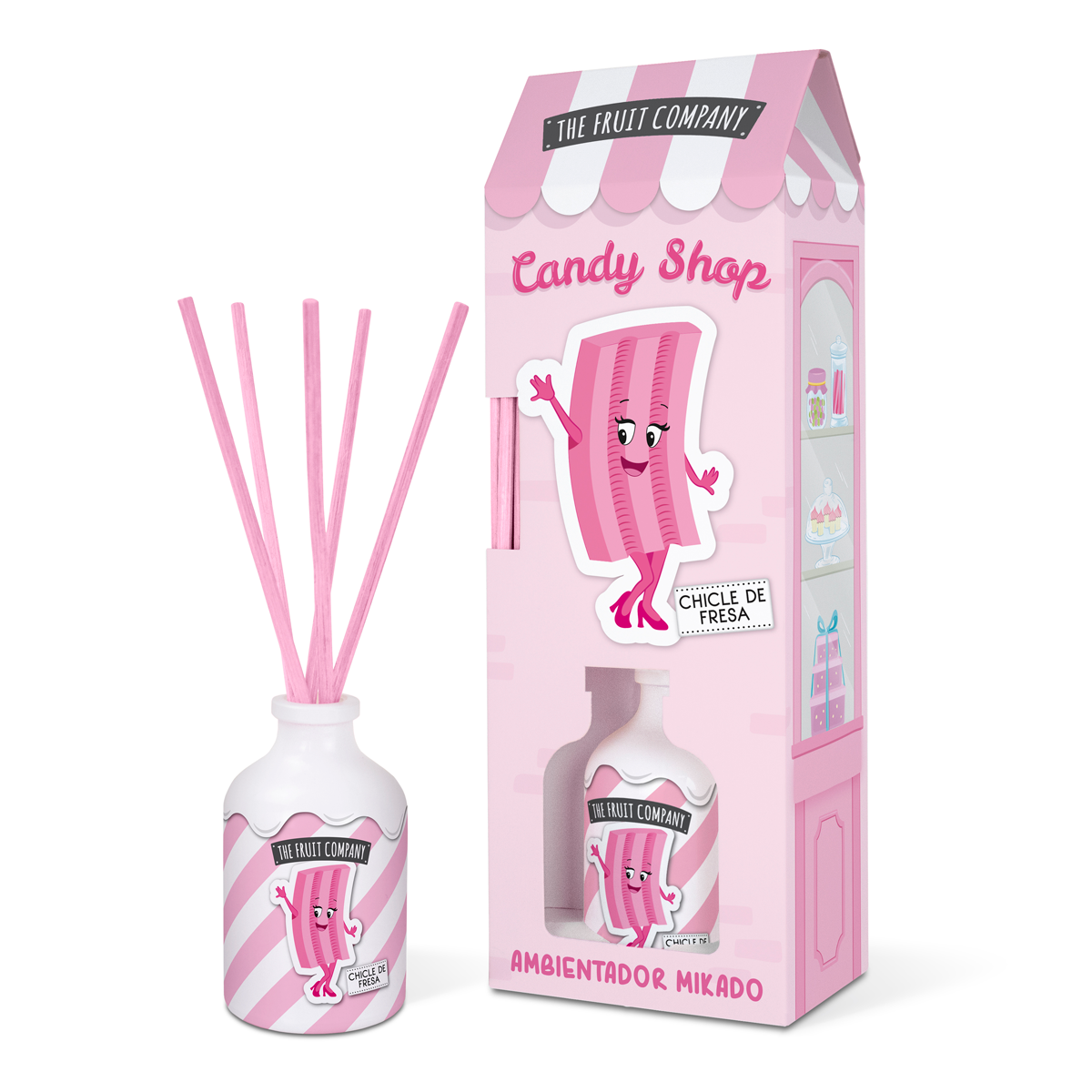 Profumatore mikado 40 ml Gomma alla fragola
