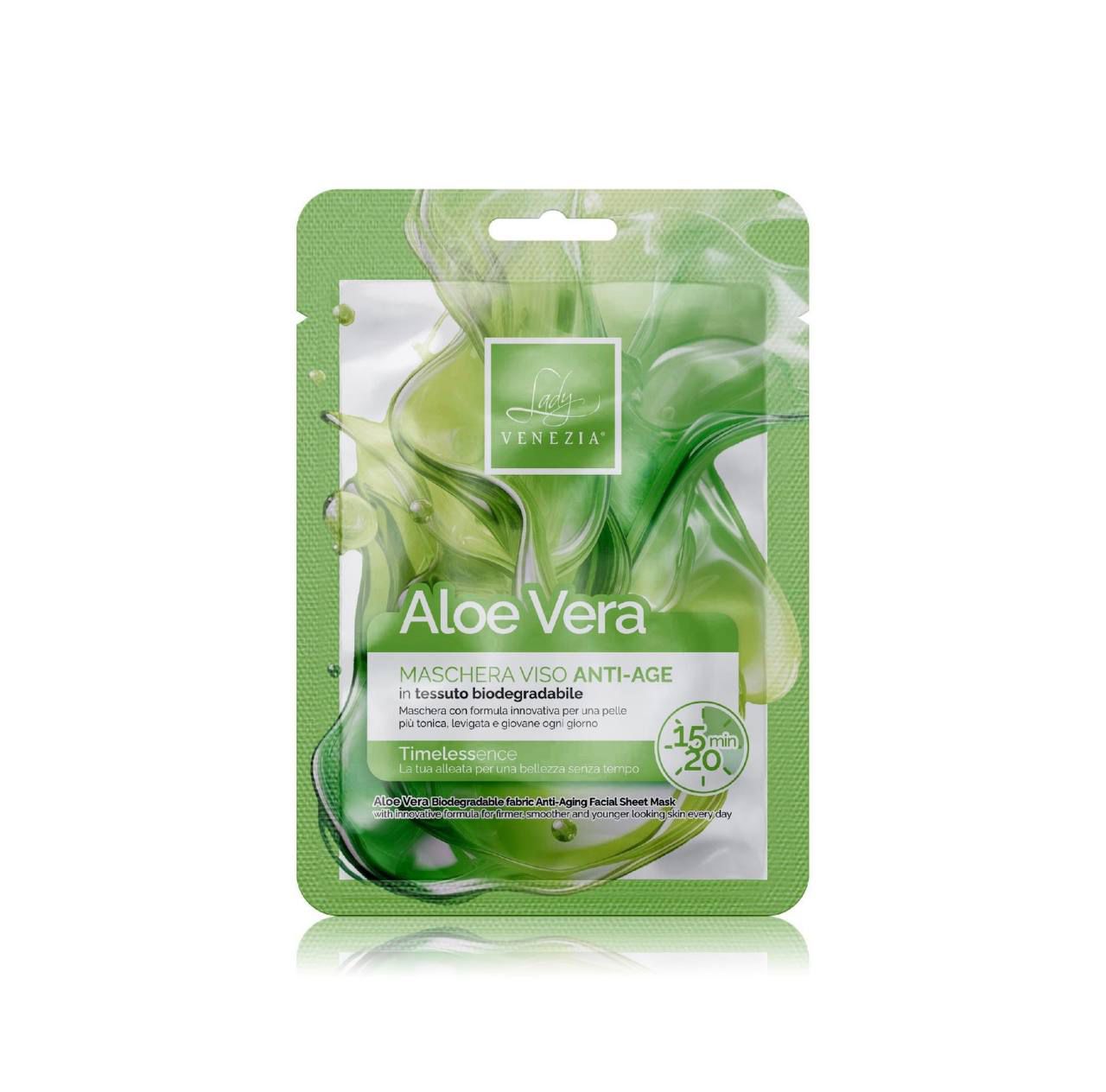 Maschera viso aloe vera