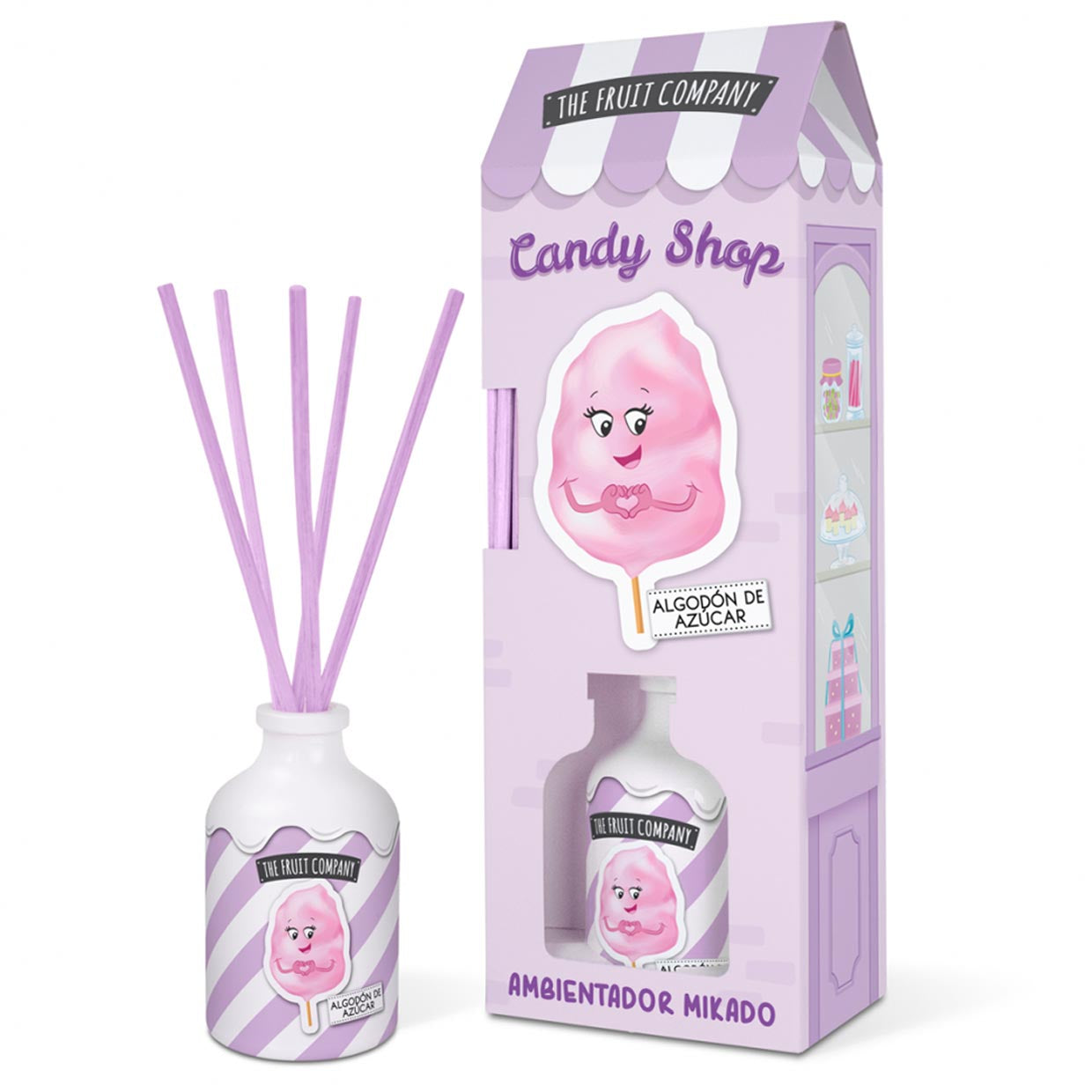 Profumatore mikado 40 ml Zucchero filato