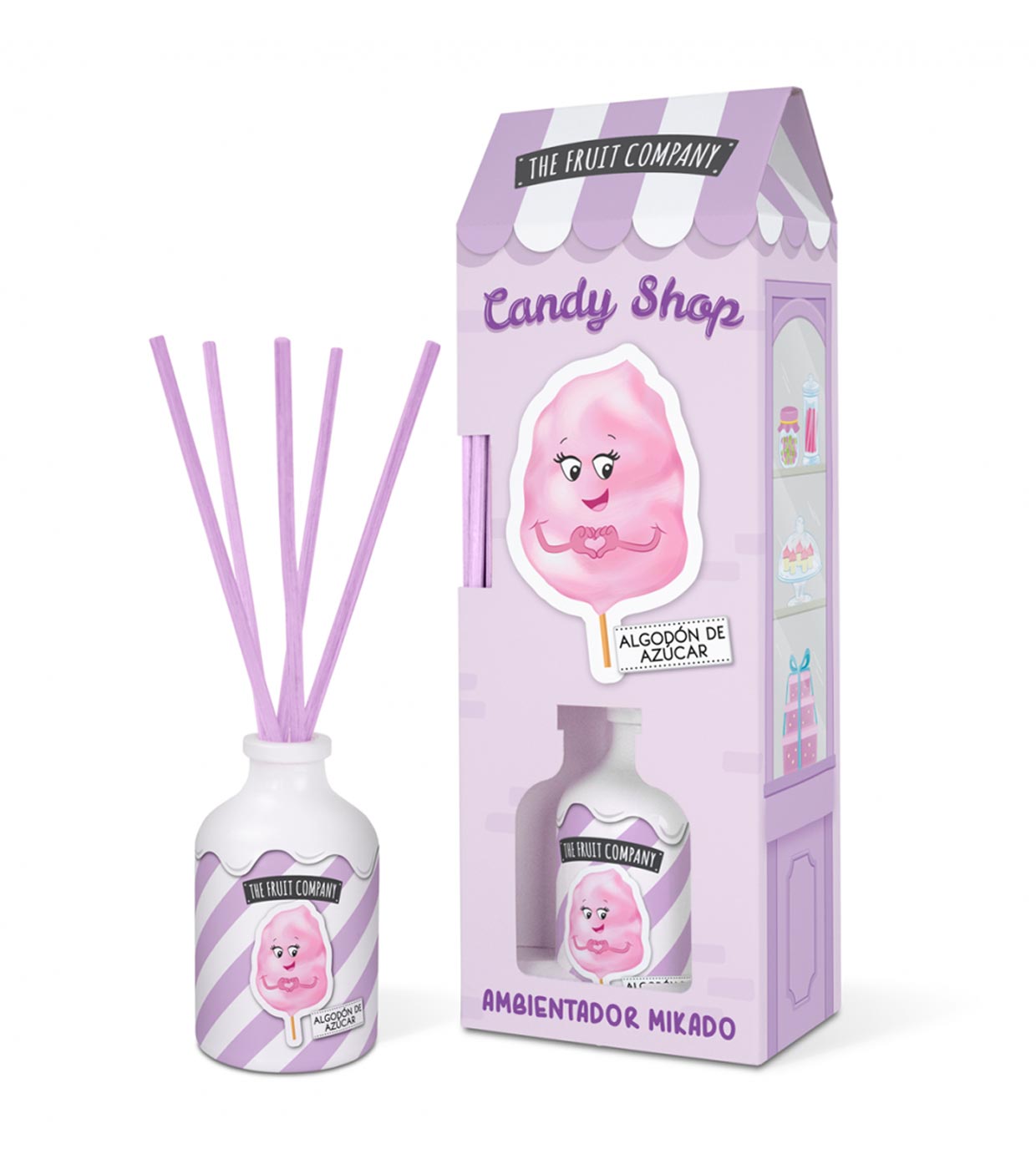 Profumatore mikado 40 ml Zucchero filato