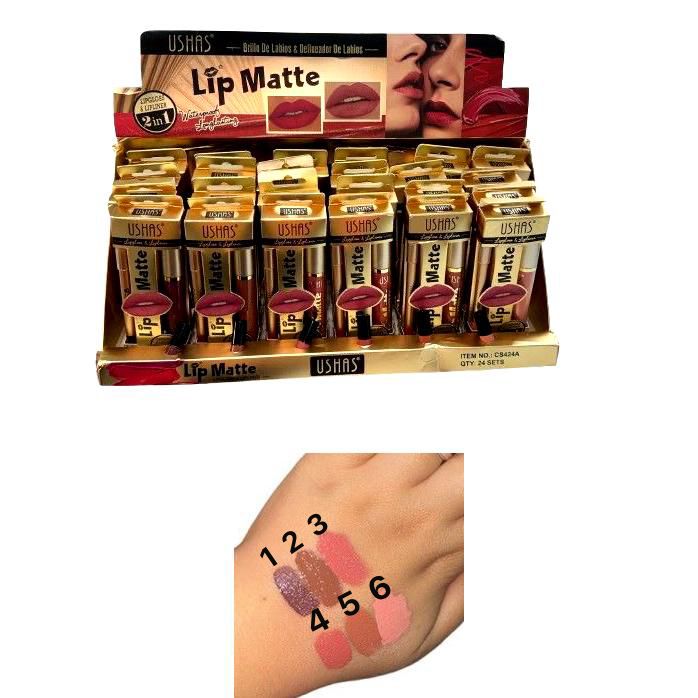 Tinta labbra + matita, il kit perfetto e di lunga durata! USHAS